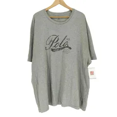 ポロラルフローレン POLO RALPH LAUREN 袖裾シングルフロントプリントクルーネックTシャツ メンズ  3XB