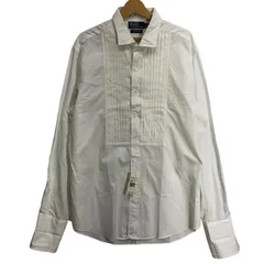 90's/90年代ヴィンテージ POLO BY RALPH LAUREN/ポロバイラルフローレン CUSTOMFIT 長袖　シャツ オーバーサイズ ビックシルエット HONGKONG製 メンズ XL ホワイト