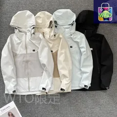 ?S?ORT / コロン(Kolon) 新モデル 男女兼用のアウトドア登山用フード付き風防ぎ・防水ライダージャケット アウター