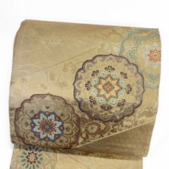 川島織物 袋帯 雲 蜀江紋 菊花 花菱 花雪輪青海波 着物 094b d - メルカリ