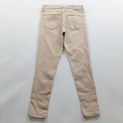 Calvin Klein カルバン・クライン コットン パンツ サイズ28 ストレッチ スリム ベージュ レディース パンツ A8365