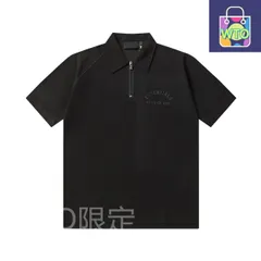 【本日限定特価】FOG FEAR OF GOD ESSENTIALS シリコンフラワープリントポロTシャツ [本日特価|新品未使用品]