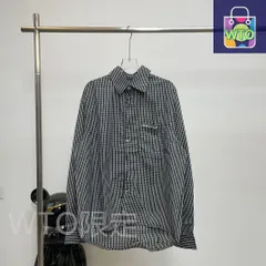 【本日限定特価】Balenciaga 春夏 グリッドシャツジャケット [本日特価|新品未使用品]