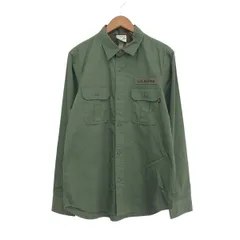 ALPHA INDUSTRIES アルファインダストリーズ ミリタリーシャツ サイズ:L コットン    カーキ メンズ / 240002220906のサムネイル
