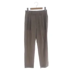 スタニングルアー STUNNING LURE チンツクリーンパンツ タック ウール 00 ベージュ ■OS