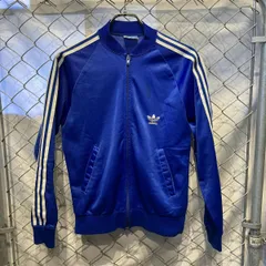 70-80s adidas ATP Jacket Blue／White sizeS ジャケット ジャージ シミ有 アディダス