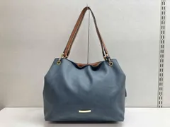 RODE SKO ロデスコ レザートートバッグ レディース ブルー/ブラウン