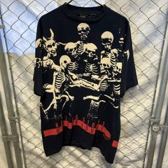 u*f様 90'sローリングストーンズTシャツXLドクロ スカル ブードゥ 極美