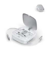 【新着商品】60W PD 4階段調整可能（20/40/70/100cm） Type-CからLightning/Micro USB-Cケーブル USB/USB-A変換アダプター NANO 100cm巻き取り式 SIM、マイクロSD/TFカードストレージ カードピ