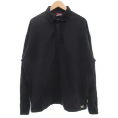 L 黒 CANTERBURYカンタベリー ラガーシャツ ポロシャツ ユニフォーム カンタベリー ラガーシャツ 半袖 メンズ レディース canterbury