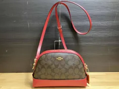 COACH コーチ シグネチャー ショルダーバッグ クロスボディバッグ F76674 レッド