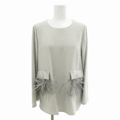 ダーマコレクション dama collection ノーカラーブラウス 