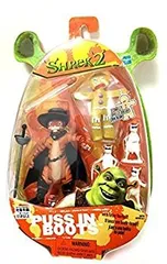 【中古】Shrek シュレック 2: Puss in Boots with Firing Hairball フィギュア ダイキャスト 人形(並行輸入)