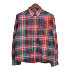 patagonia パタゴニア オーガニックコットン 長袖シャツ アウトドア チェック マルチカラー (メンズ M) 中古 古着 S1205