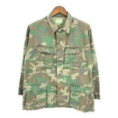 米軍実物 U.S.ARMY ホットウェザー フィールドジャケット ミリタリー ウッドランドカモ (メンズ MEDIUM REGULAR) 中古 古着 S2488