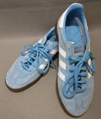 adidas アディダス 靴 スニーカー シューズ HANDBALL SPEZIAL ハンドボール スペツィアル BD7632 23.5cm 水色 ブルー ホワイト 通学