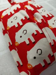 ソフトティッシュカバー　ハーフタイプ　キューティベイブ赤