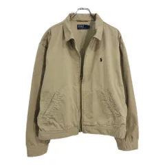 Polo by Ralph Lauren ポロ ラルフローレン スイングトップ ベージュ(メンズ L)中古 古着 U9886