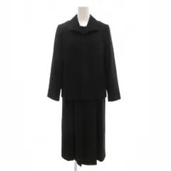 東京ソワール SOIR PERLE セットアップ ブラックフォーマル ジャケット ワンピース 11 半袖 長袖 マキシ ロング 黒 ブラック /AE ■GY99