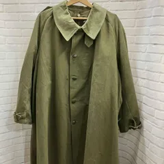 フランス軍 / M35 / モーターサイクルコート/ 40s / ウールライナー付 / 古着 / コート / モスグリーン