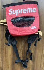 Supreme× THE NORTH FACE ／シュプリーム×ザノースフェイス Waterproof Waist Bag ボディバッグ 17SS／ストリート／RED
