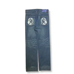 00s archive billionaire boys club buck print 5P denim pants M 初期 バックプリント5P デニムパンツ ビリオネア ボーイズクラブ