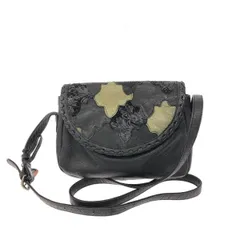 IBIZA イビサ ショルダーバッグ  パッチワーク/レザー    ブラック レディース / 240001173495