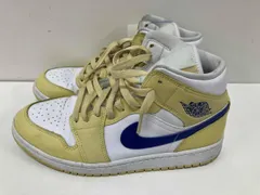 NIKE ナイキ BQ6472-701  Air Jordan 1 Mid Lemon Wash スニーカー 26.5cm イエロー
