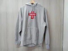 Supreme 20aw Cross Box Logo Hooded Sweatshirt パーカー グレー シュプリーム サイズM 