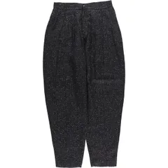 古着 ~90年代 Finity チェック柄 スリータック ツイード ウール スラックスパンツ USA製 レディースL(w28)相当 ヴィンテージ/eaa601886