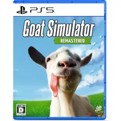 Goat Simulator: Remastered ゴートシミュレーター:リマスター PS5 Play Station5 ゲームソフト JAN:4571574970359 ≡A9221