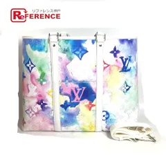 LOUIS VUITTON ルイヴィトン トートバッグ ウィークエンド トートGM M45754  レザー ホワイト