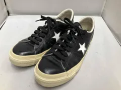 CONVERSE コンバース レザー ALL STAR オールスター ワンスター 日本製 ブラック 7 1/2 スニーカー