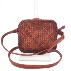 IBIZA イビサ ショルダーバッグ  メッシュ/レザー    ブラウン レディース / 240001173489