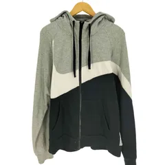ナイキ NIKE ビッグ スウッシュ プリント ジップアップ パーカー デカロゴ メンズ import：XL 