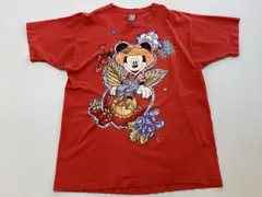 MICKEY UNLIMITED MICKEY MOUSE Disney ミッキーマウス ディズニー ヴィンテージ 90s Tシャツ キャラT レッド 