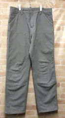 【中古】 Carhartt WIP ワークインプログレス DOUBLE KNEE PANT ダブルニー グレー 32×32 111441612