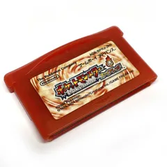 Nintendo GBA ゲームボーイアドバンス ソフト ポケットモンスター ファイアレッド AGB-BPRJ-JPN ソフトのみ ※中古 【津山店】
