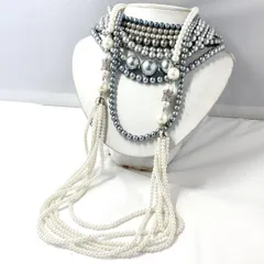 MR-01514 約503g 真珠 pearl Pearl 貝パール アクセサリー accessory necklace ネックレス silver