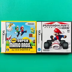 【2点セット】DS Newスーパーマリオブラザーズ  マリオカートDS