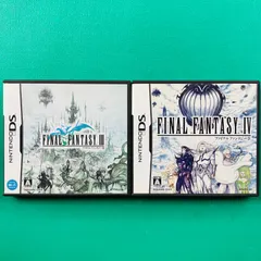 【2点セット】DS ファイナルファンタジーIII ファイナルファンタジーIV FF3 FF4
