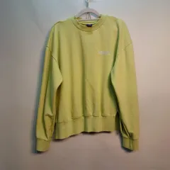 ライム色 スウェット Tシャツ100 105サイズ 冬 511417