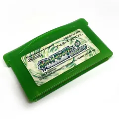 Nintendo GBA ゲームボーイアドバンス ソフト ポケットモンスター リーフグリーン AGB-BPGJ-JPN ソフトのみ ※中古 【津山店】