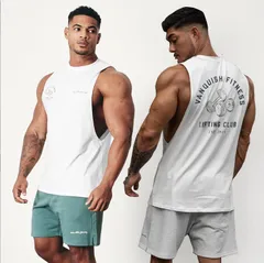 クルーネック ティーシャツ フィットネスウェア メンズ プルオーバー 棉トップス 半袖 スポーツウエア ジムウェア トレーニングウェア ゆっ