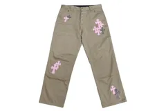 2025年最新】Chrome Hearts カーペンター ダブルニー レザーパンツの