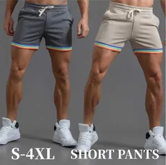 ショートパンツ 短め メンズ スウェットパンツ フィットネス ジョギング トレーニング スポーツウェア ジムウェア 短パン ボトムス カジュ