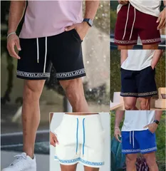 メンズファッション 全5色 メンズ ショートパンツ ハーフパンツ ウエストゴム スポーツウェア ルームウェア トレーニングウェア ジムウェア