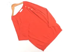 NATURAL BEAUTY BASIC ナチュラルビューティーベーシック ウール混 ボートネック ニット セーター sizeM/赤 ◇■ レディース