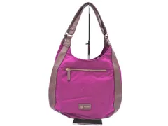 MK ミッシェルクラン トート バッグ 紫 ■■ レディース