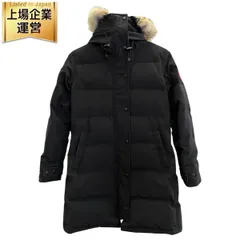 カナダグース CANADA GOOSE シェルバーンパーカ SHELBURNE PARKA ロング ダウンコート 3802LA Mサイズ ブラック レディース 中古 T10626922